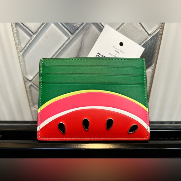 SALE New Kate Spade Watermelon Mini Crossbody and Card Holder - Picture 4 of 16